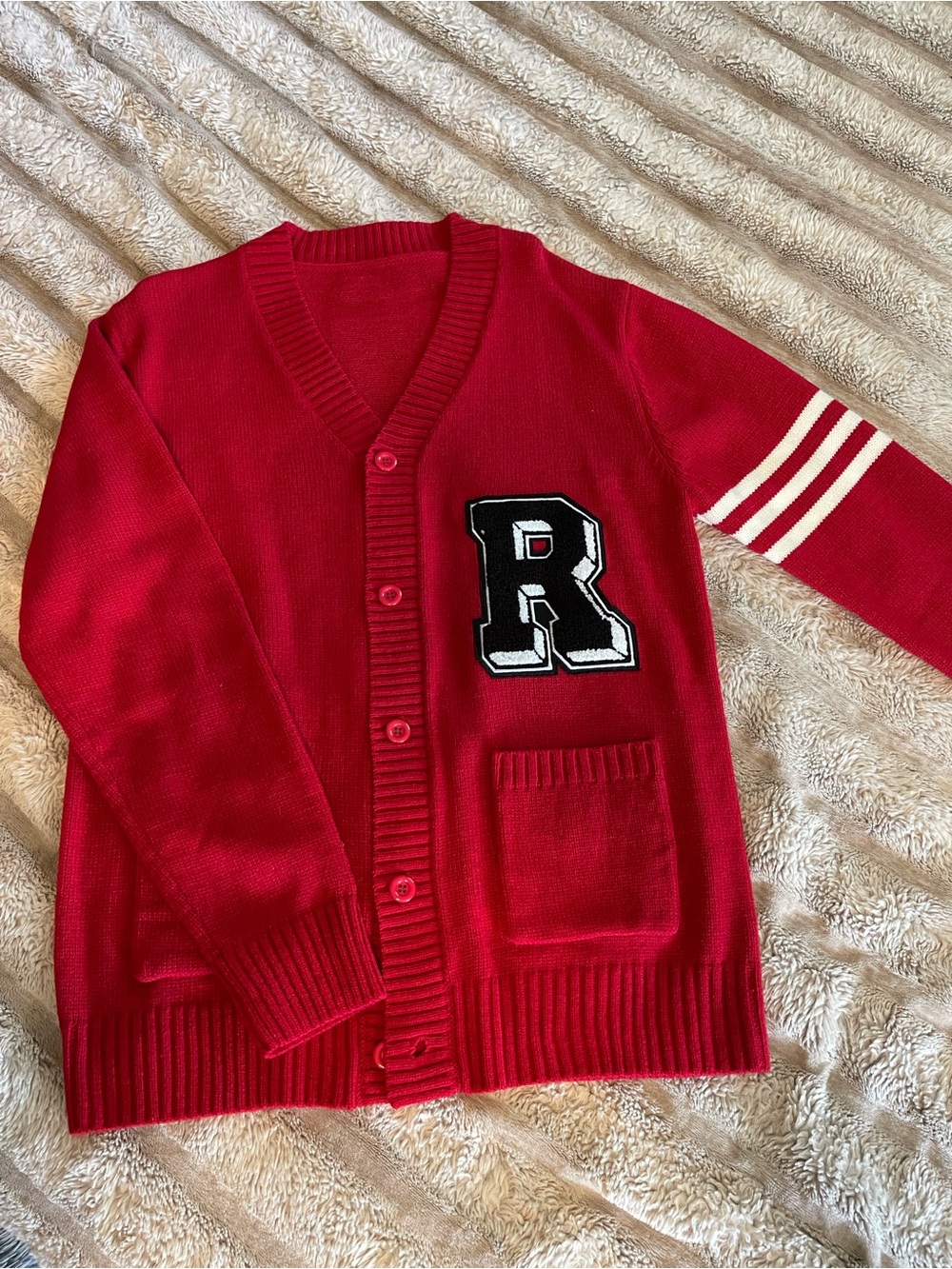 Men’s letter cardigan